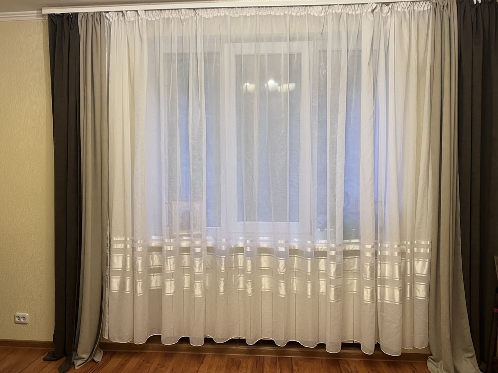 Продам Штори, тюль недорого