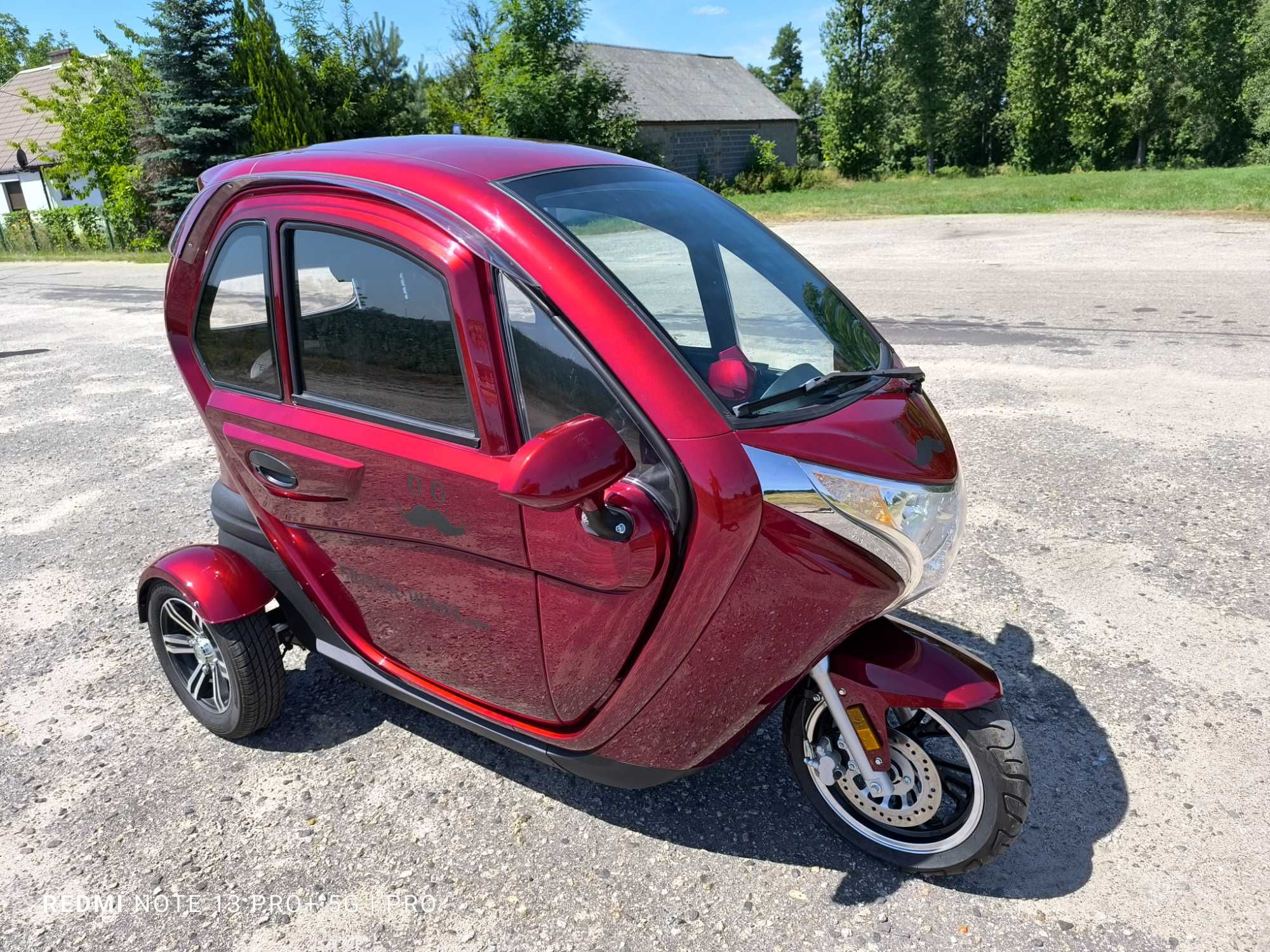 Skuter elektryczny pojazd bez prawa jazdy dwuosobowy Econelo F1