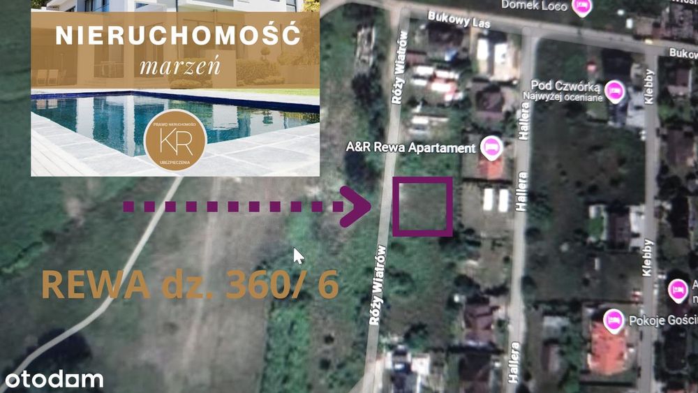 Działka*Rewa*Blisko Morza*Media*Marina