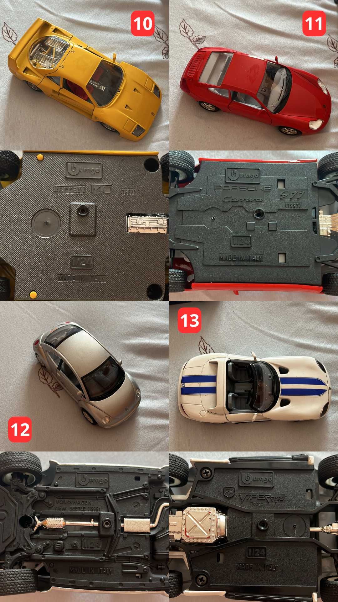 Carros Coleção Burago