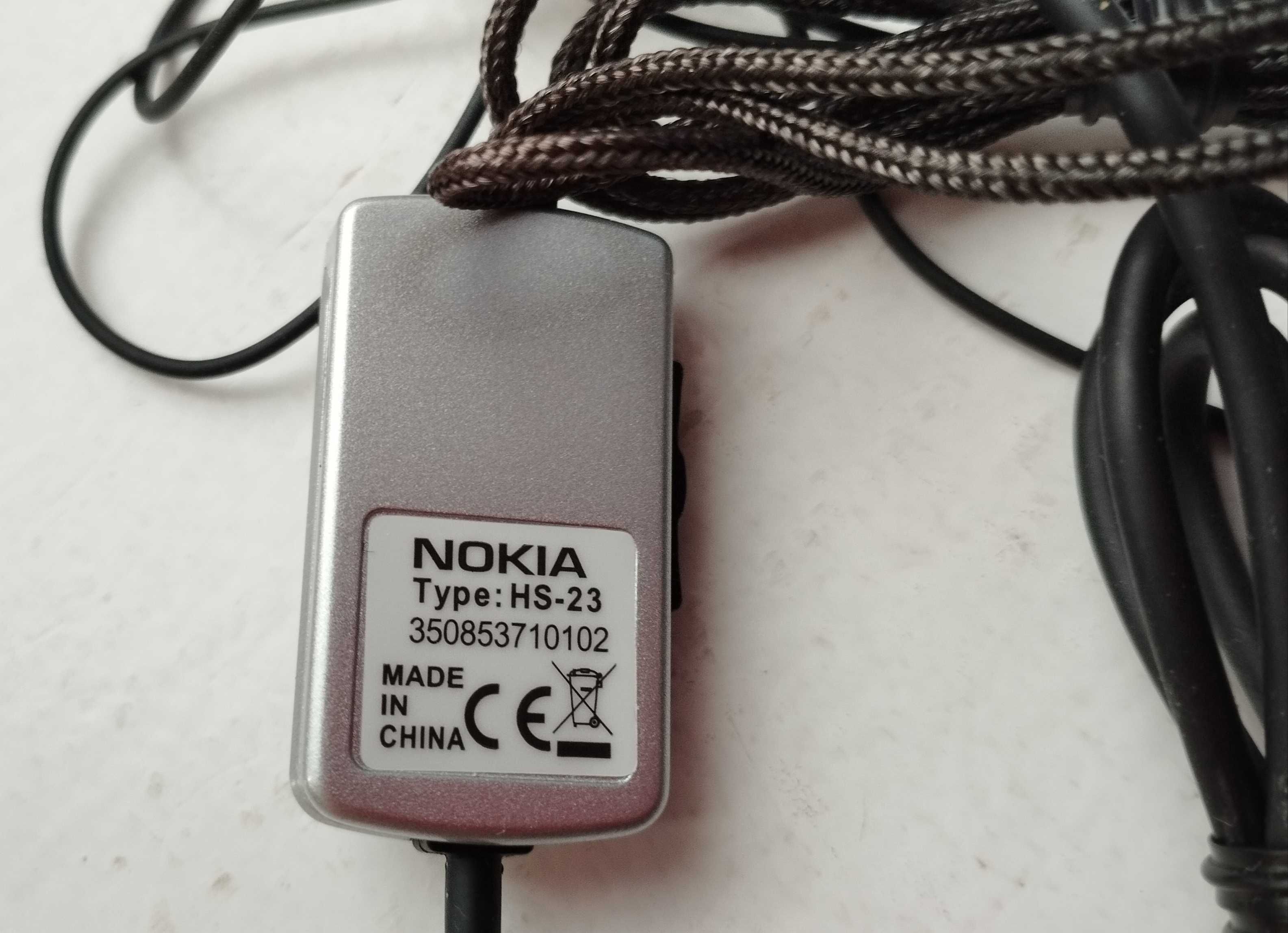 Nokia zestaw słuchawkowy HS-5 + słuchawki HS-23