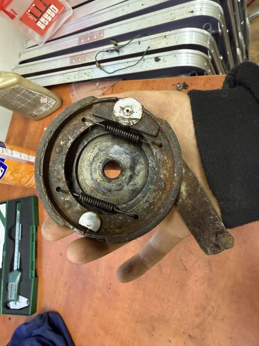 Szczękotrzymacz tył tylny Simson SR2 org DDR wysyłka