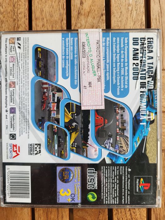 PS1 F1 2000 Playstation 1 - Completo