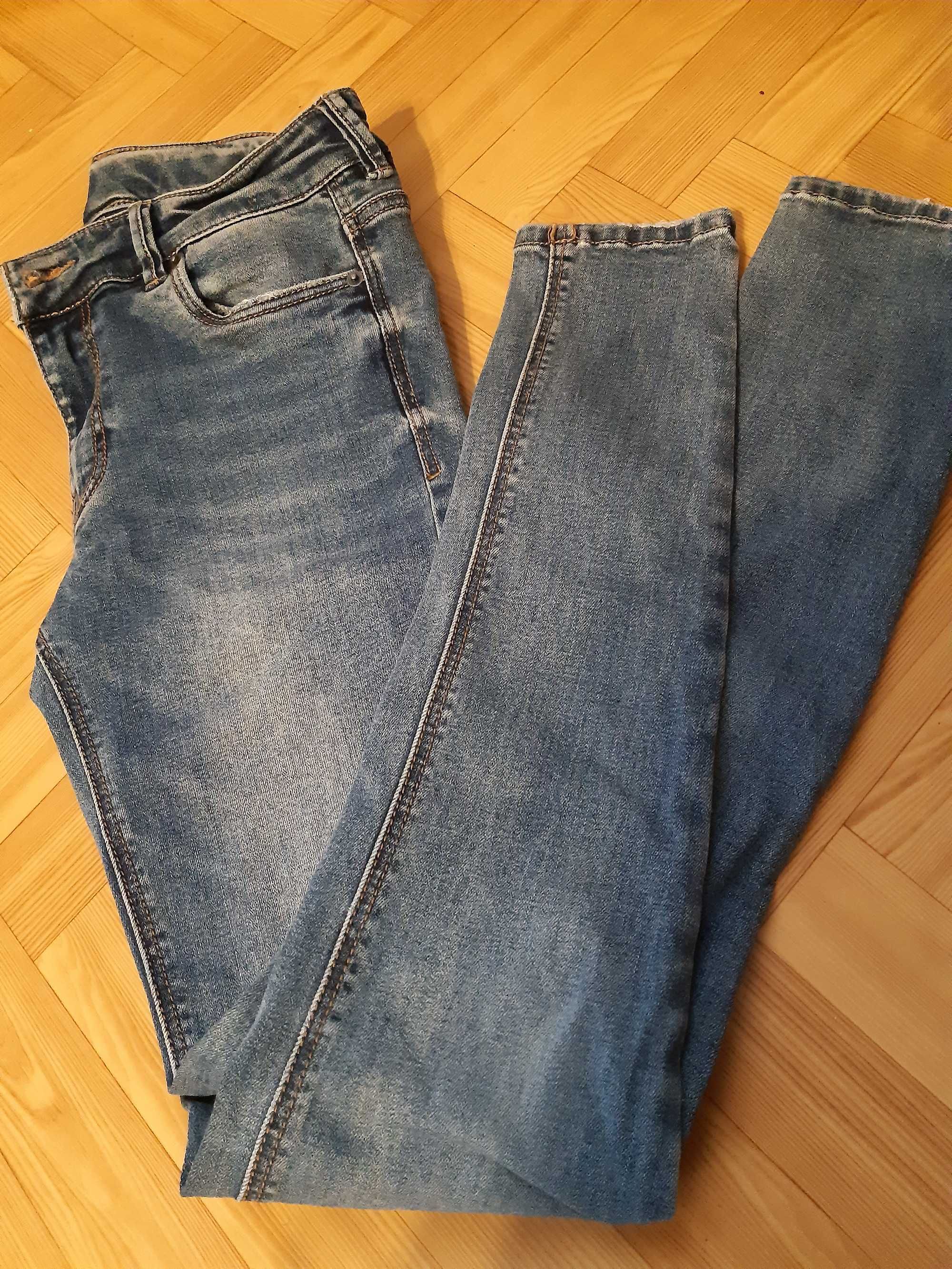 Spodnie jeansy damskie 158 S