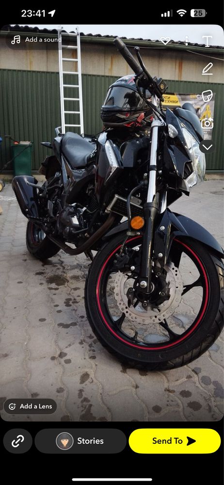 Продам   Мотоцикол Loncin250