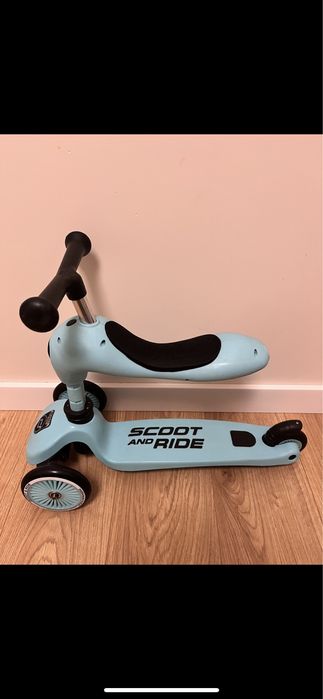 hulajnoga Scoot and ride  wraz z kaskiem
