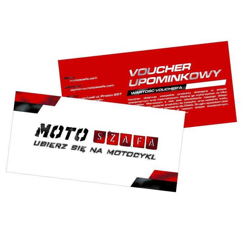 Voucher na zakupy w sklepie stacjonarnym oraz internetowym! Motocykl!