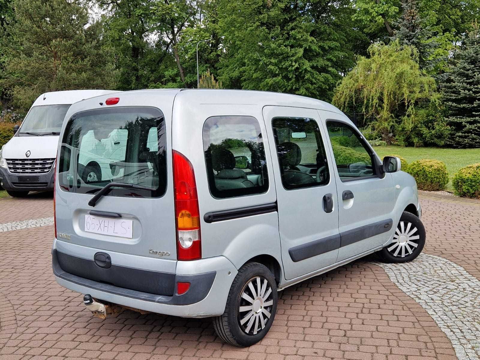 Renault Kangoo 5 osób klima 2x drzwi przesuwne