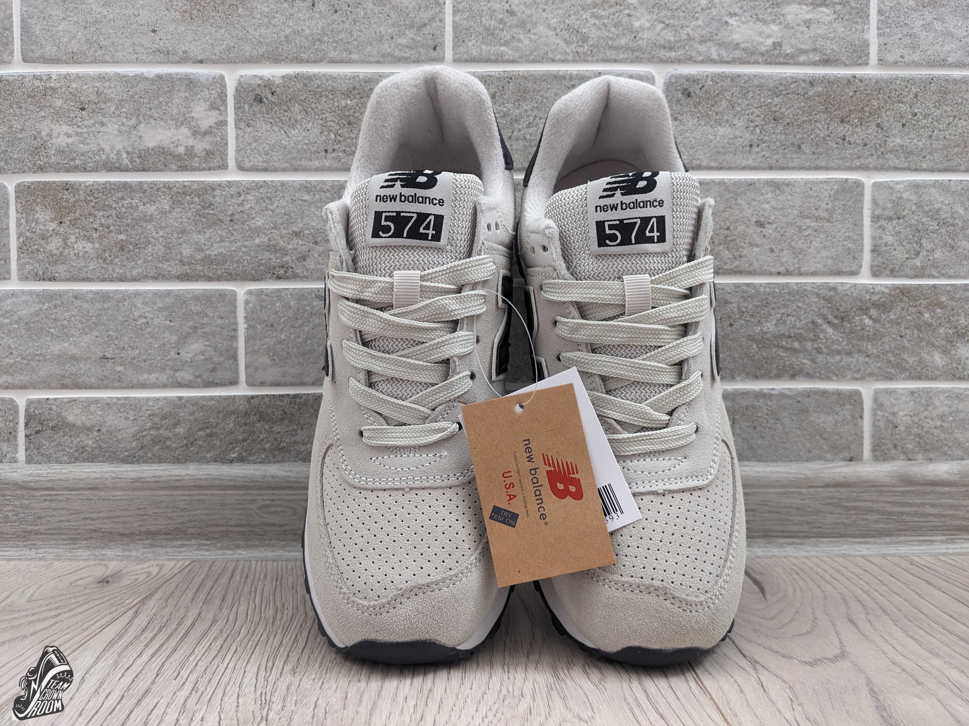 Кроссовки New Balance 574 \ Нью Беланс 574 \ ЗАМШ \ 38, 39 - размер