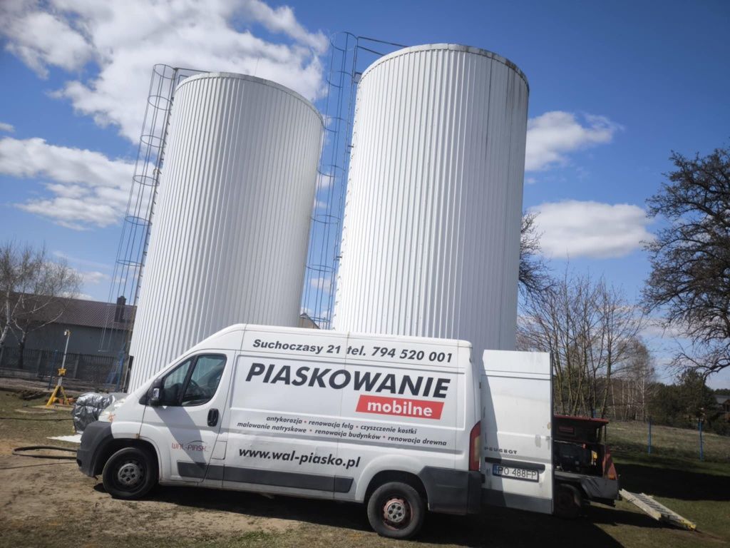 PIASKOWANIE, malowanie