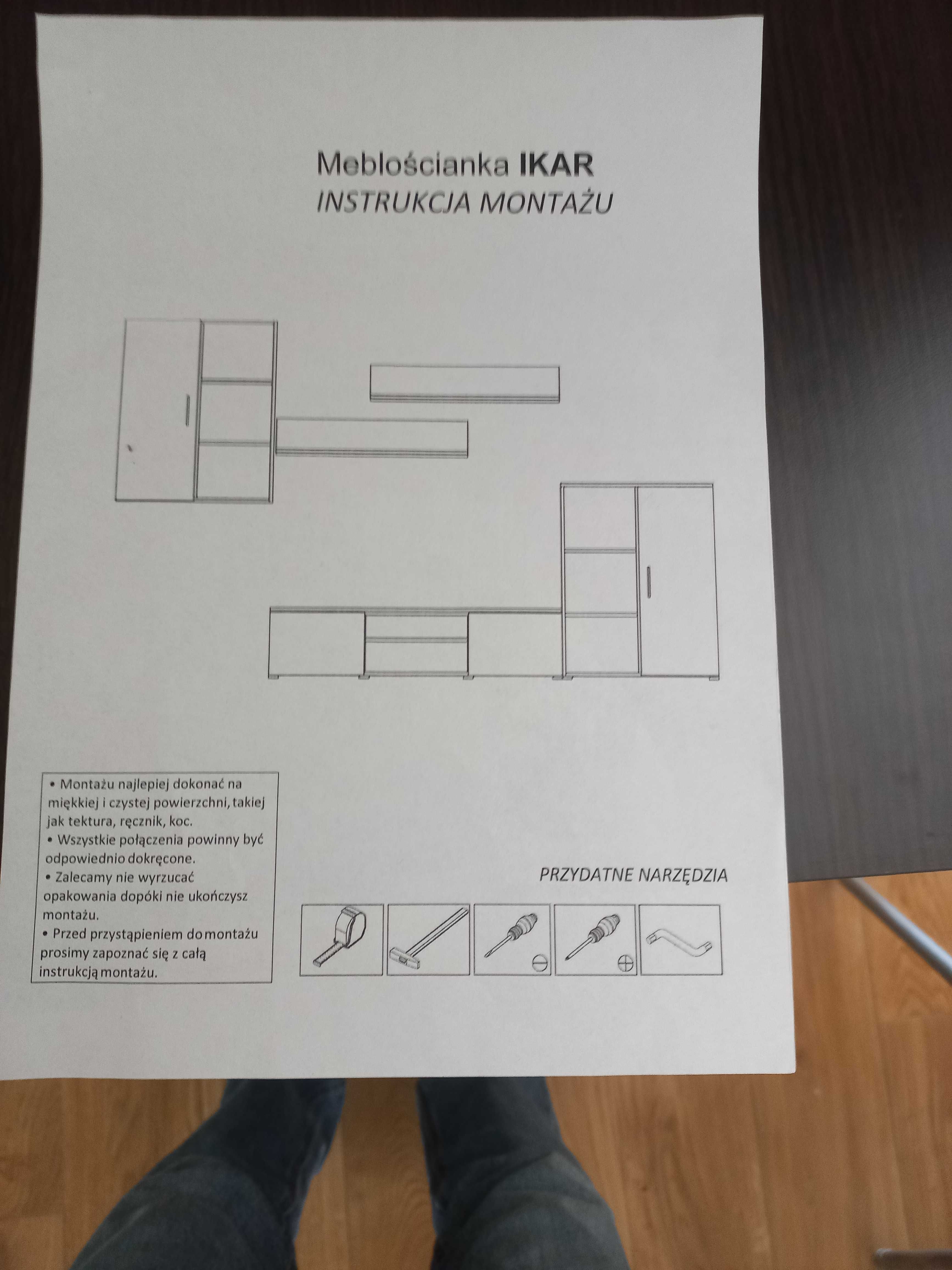 Komplet nowych mebli - zestaw do salonu