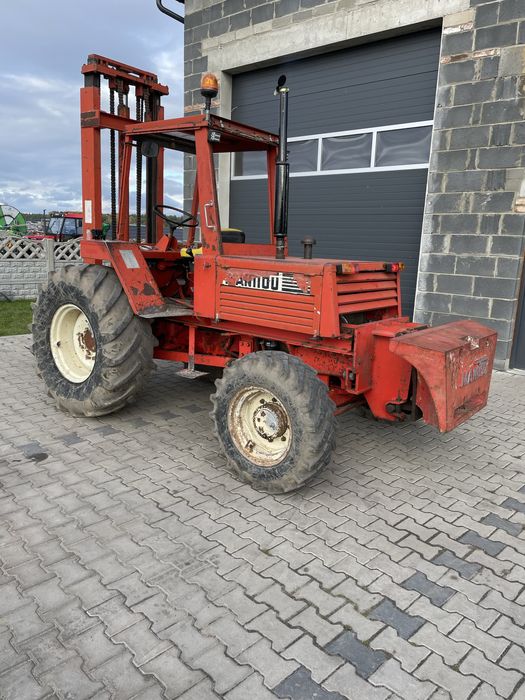 Wózek  widłowy terenowy 4x4 Manitou