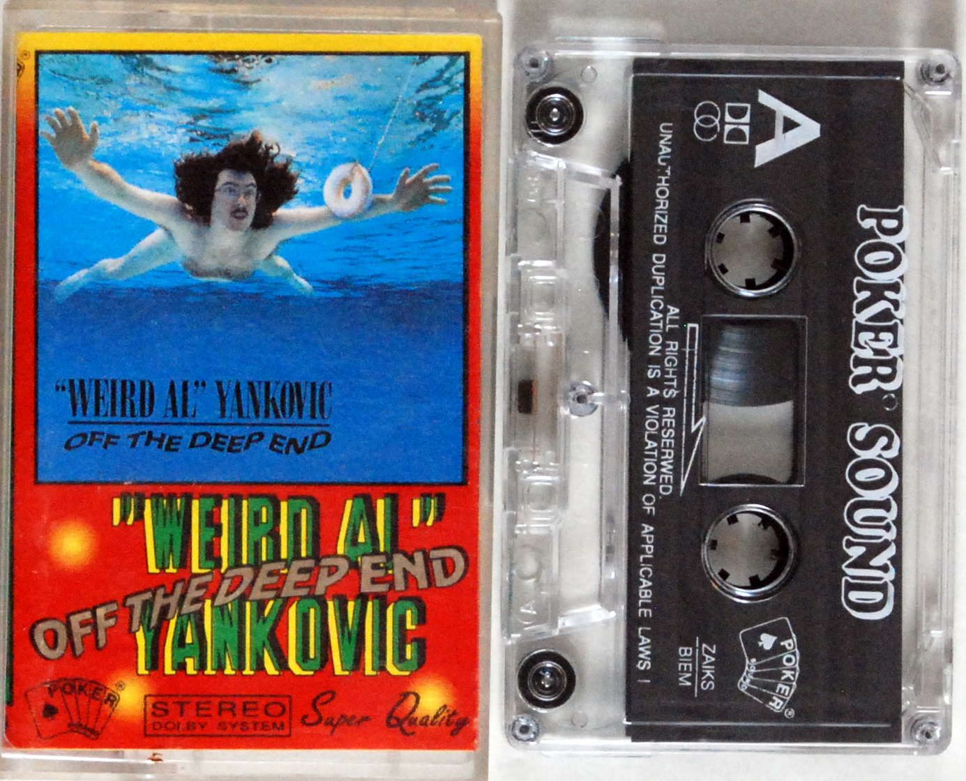 Weird Al Yankovich - Off The Deep End (kaseta) BDB