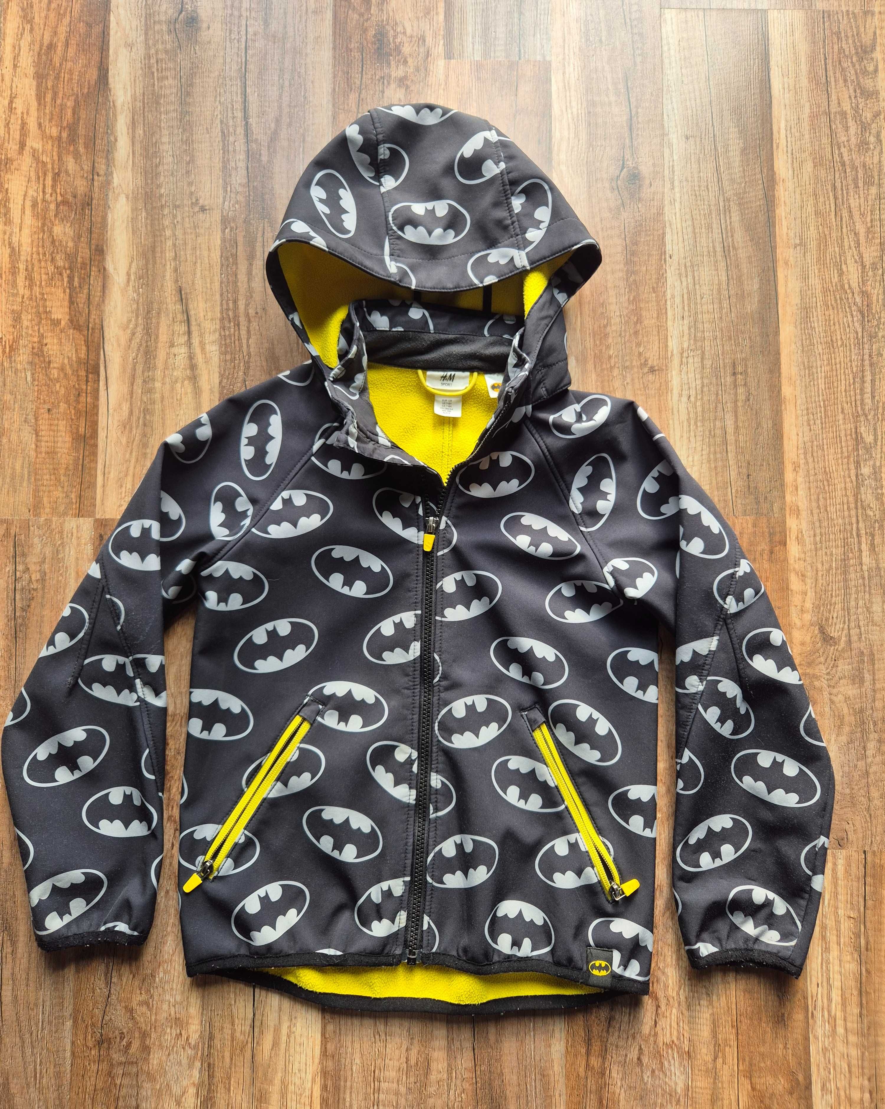 H&M kurtka softshell z polarem r. 128 ( 7-8 lat)