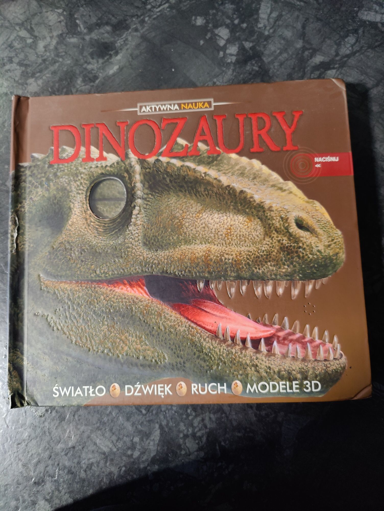 Ruch Modele 3D aktywna nauka dinozaury