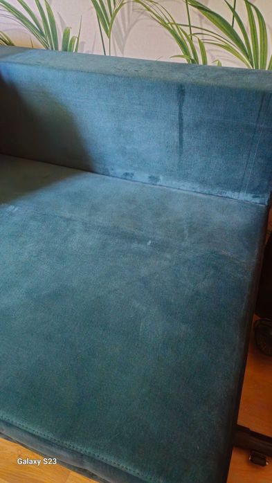 Kanapa sofa rozkładana zieleń