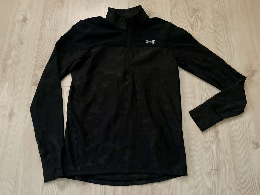 Bluza Under Armour. Czarne moro. Rozm. S/M