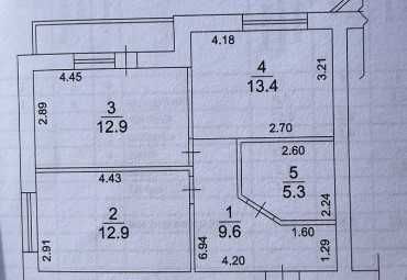 2-кімнатна 55 кв. м пров. Одеський, 6 ЖК Family Теремки Держпрограми