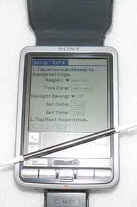 КПК Sony Clie PEG-SJ22 + стілус + 8Mb Card