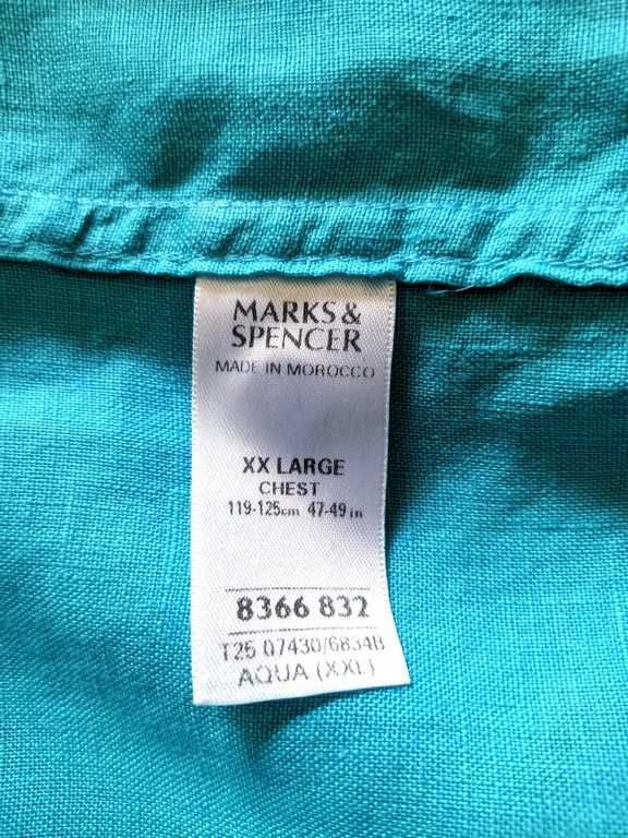 Рубашка Marks & Spencer® лён XXL