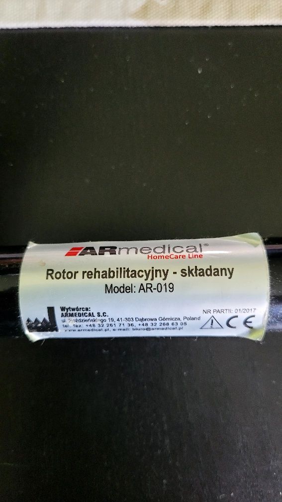 rotor rehabilitacyjny - rowerek do rąk  i nóg