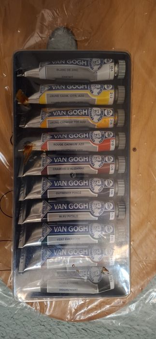 Farby olejne Van Gogh – zestaw 10 tubek
