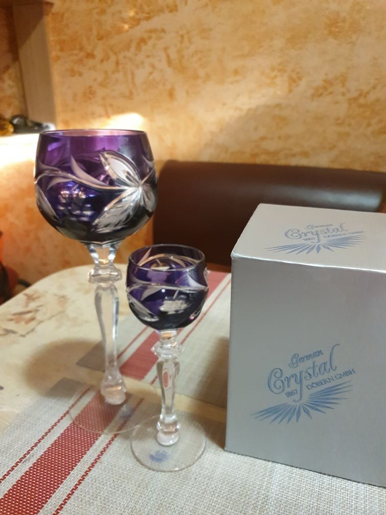 Продам  рюмки German crystal