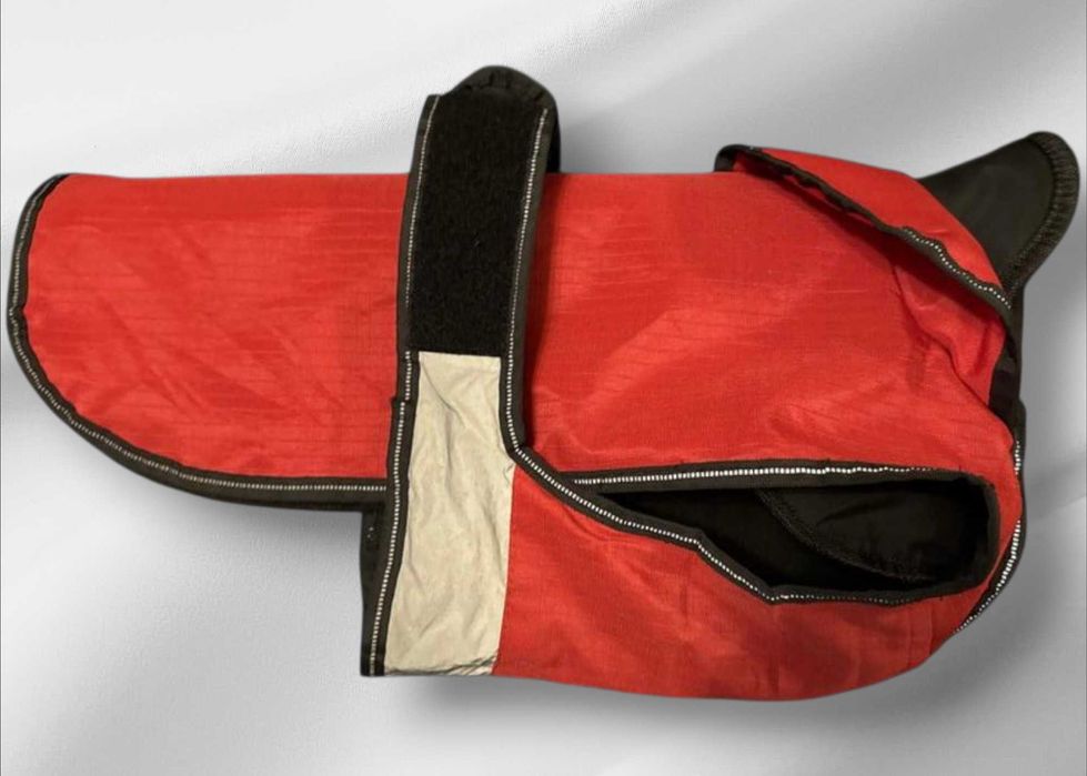 Попона жилет куртка 2 в 1, на велику собаку із підстібкою фліс