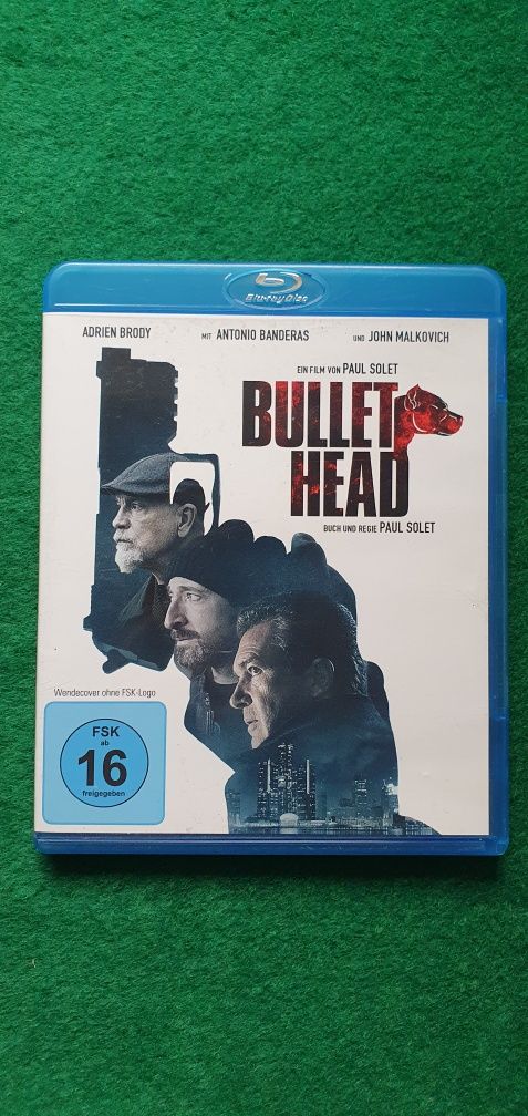 Dvd Blu Ray, Bullet Head, Brody, Banderas, Malkovich