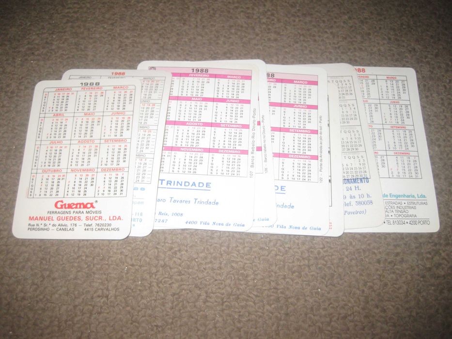 8 Calendários da "Cidade do Porto"