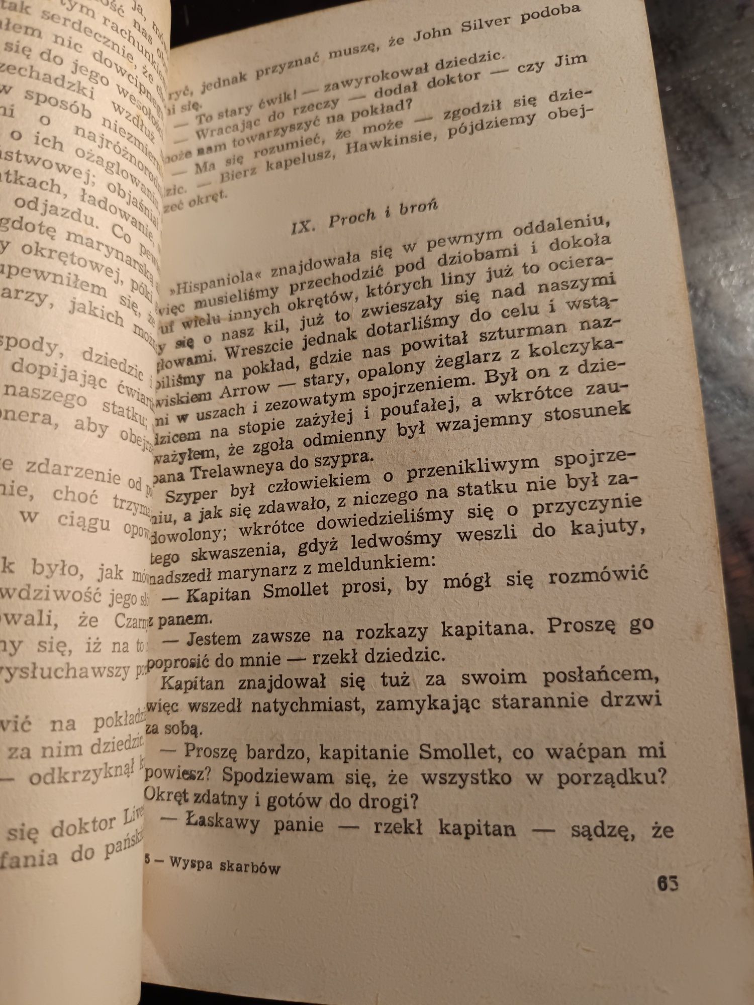 Wyspa skarbów - Robert Louis Stevenson, książka, rok 1974