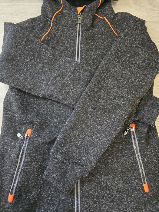 Тёплые лосины светр и кофта на змейке