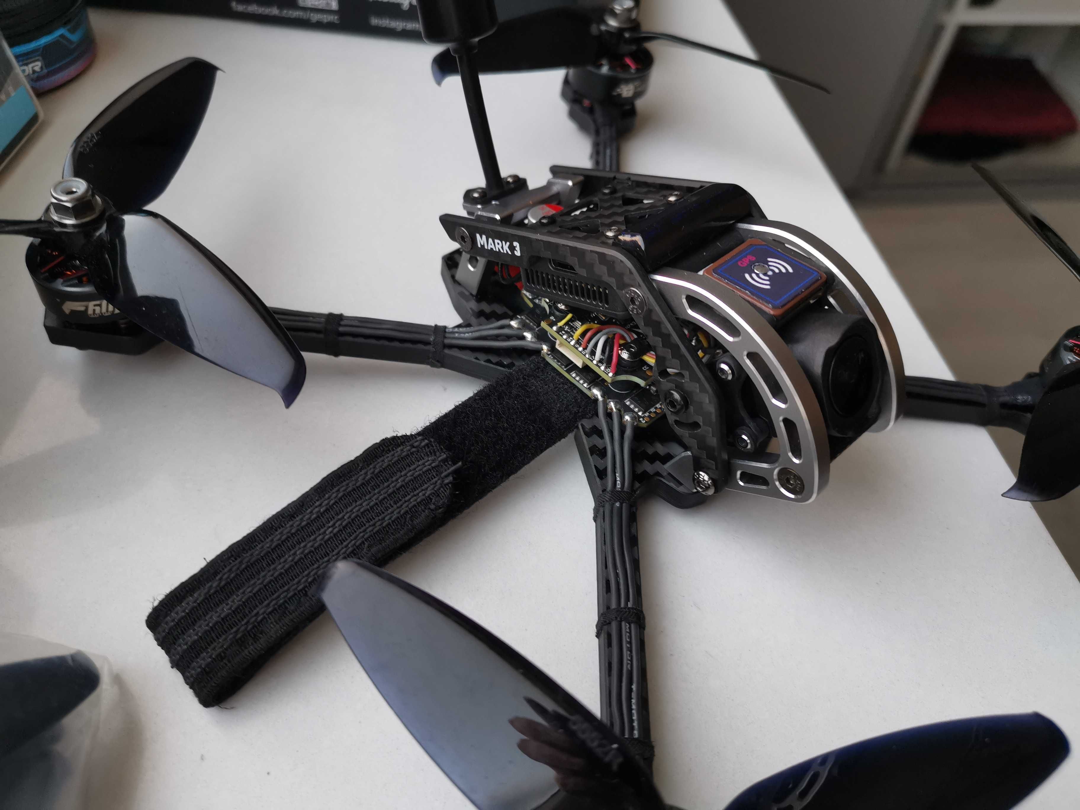 Dron GePRC T5 5.5" 6s DJI o4 PRO "Wydział Pościgowy" V-Max 200Km/h ++
