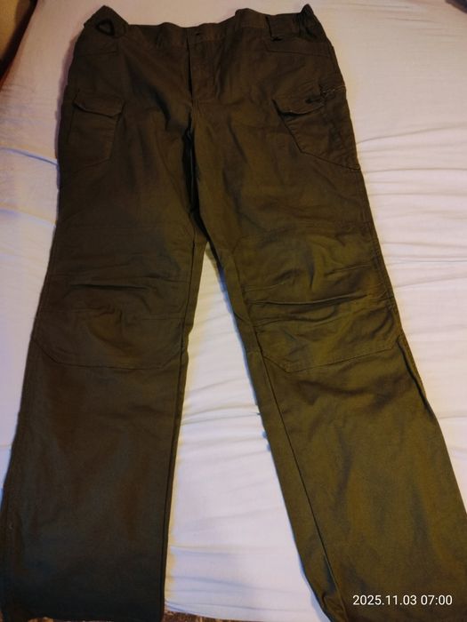 Spodnie męskie ciemnozielone typ wojskowy XXL