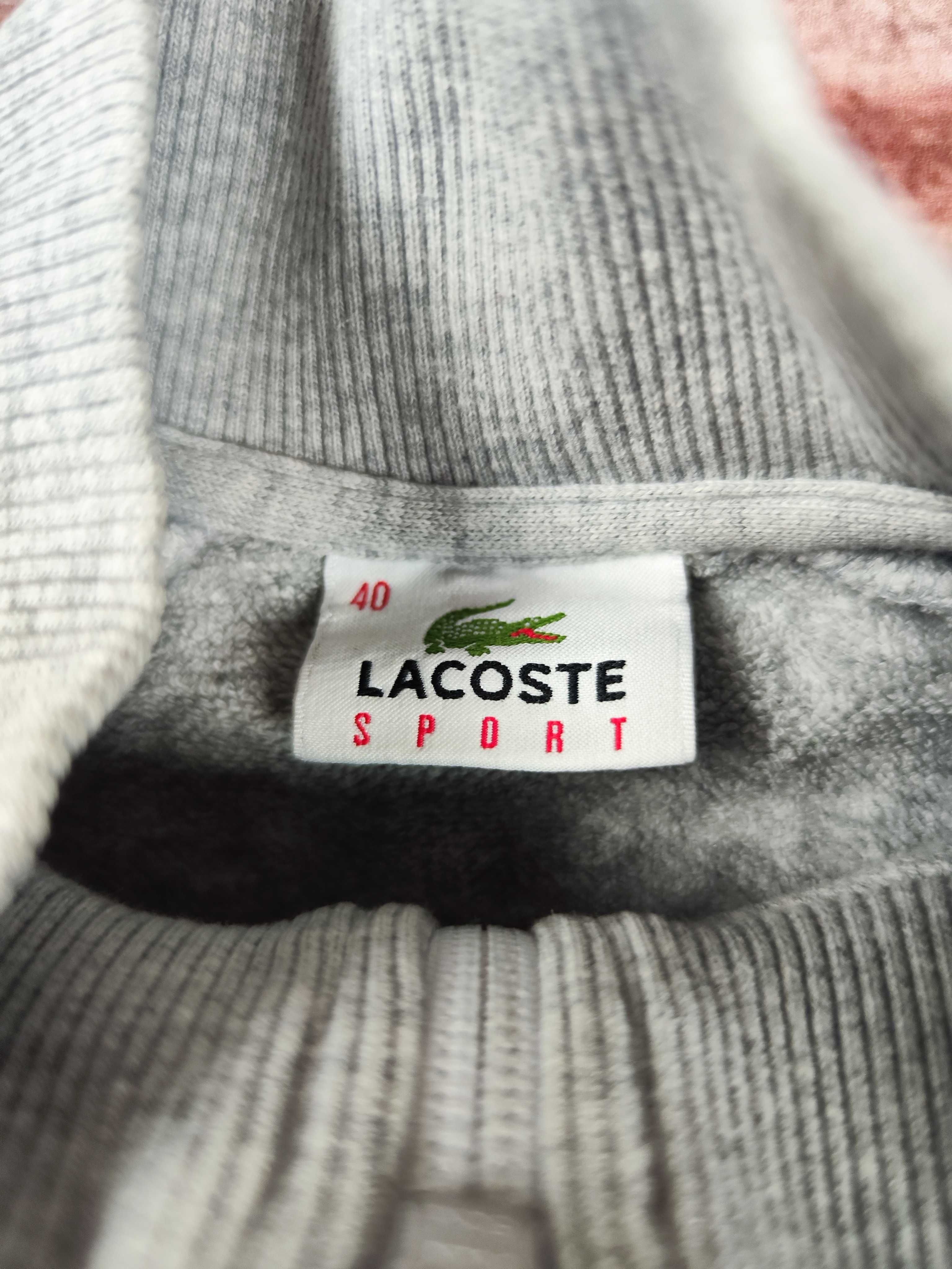 Lacoste bluza rozpinana sportowa damska M