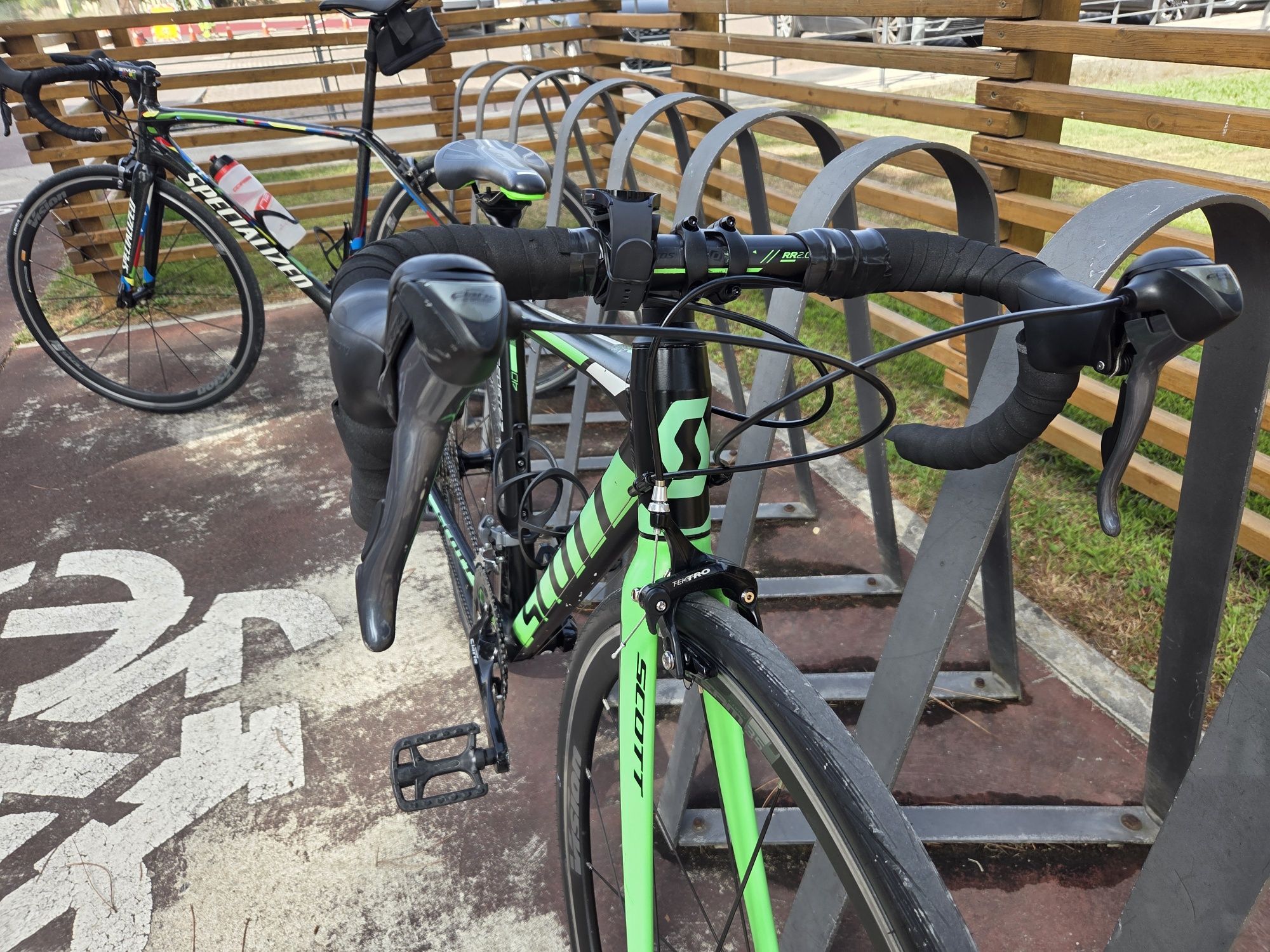 Scott speedster XS (49") com rodas Vision team 35