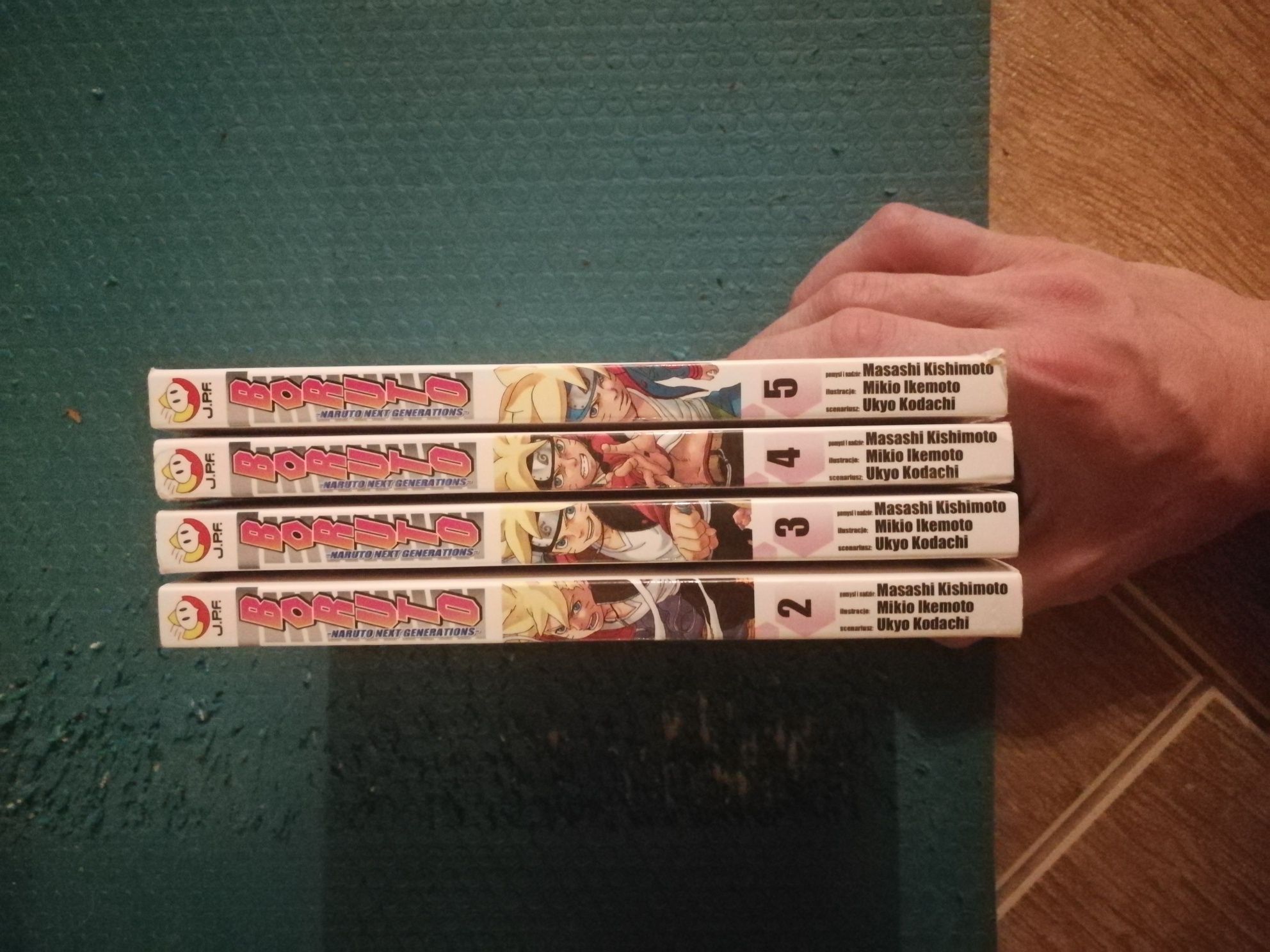 Boruto manga komiksy 2018 tom 2-5 tanio 4 tomy sztuki komiks