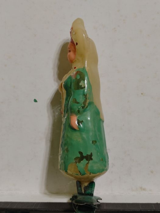 Ёлочная игрушка царевна лягушка Алёнушка игрушка на прищепке СССР