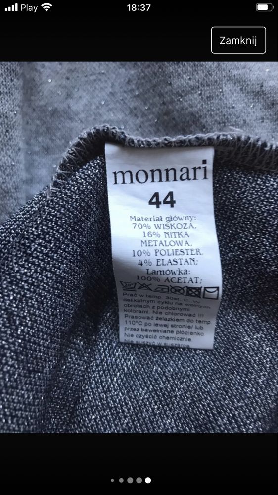 Sukienka Monnari r. 44/XXL