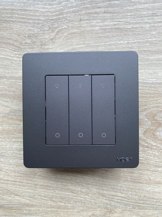 Розумний вимикач MOES zigbee 3.0 tuya смарт будинок smart