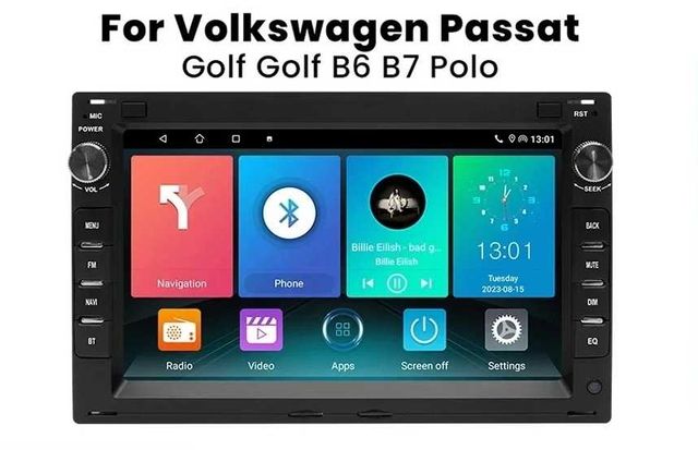 Radio samochodowe VW PASSAT B5 MK4 MK5 SHARAN Android CarPlay