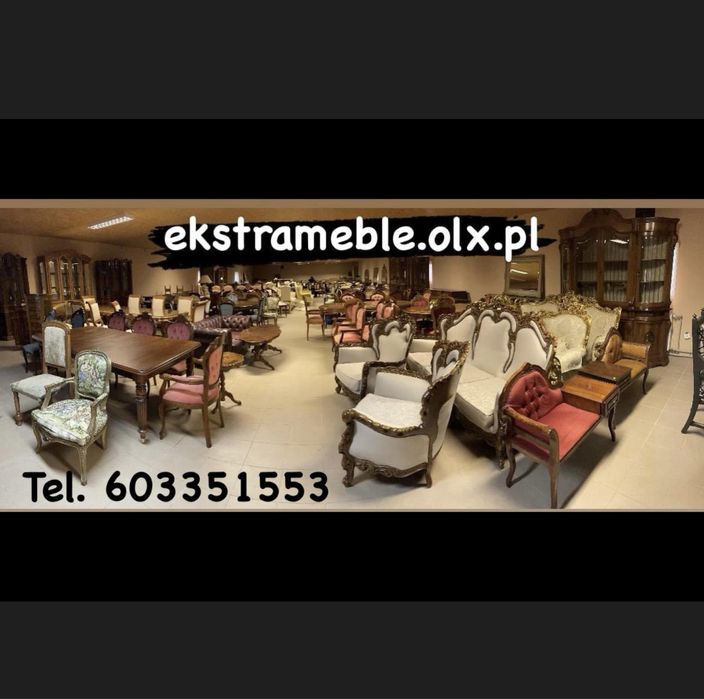 Piękny Włoski Stylowy Komplet Wypoczynkowy Chesterfield Sofa 2 Fotele