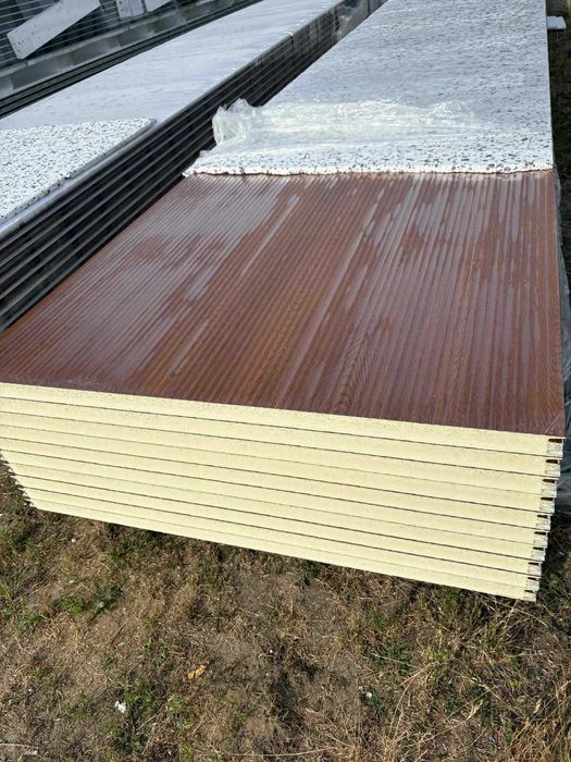 Płyta Warstwowa 40mm Złoty Dąb