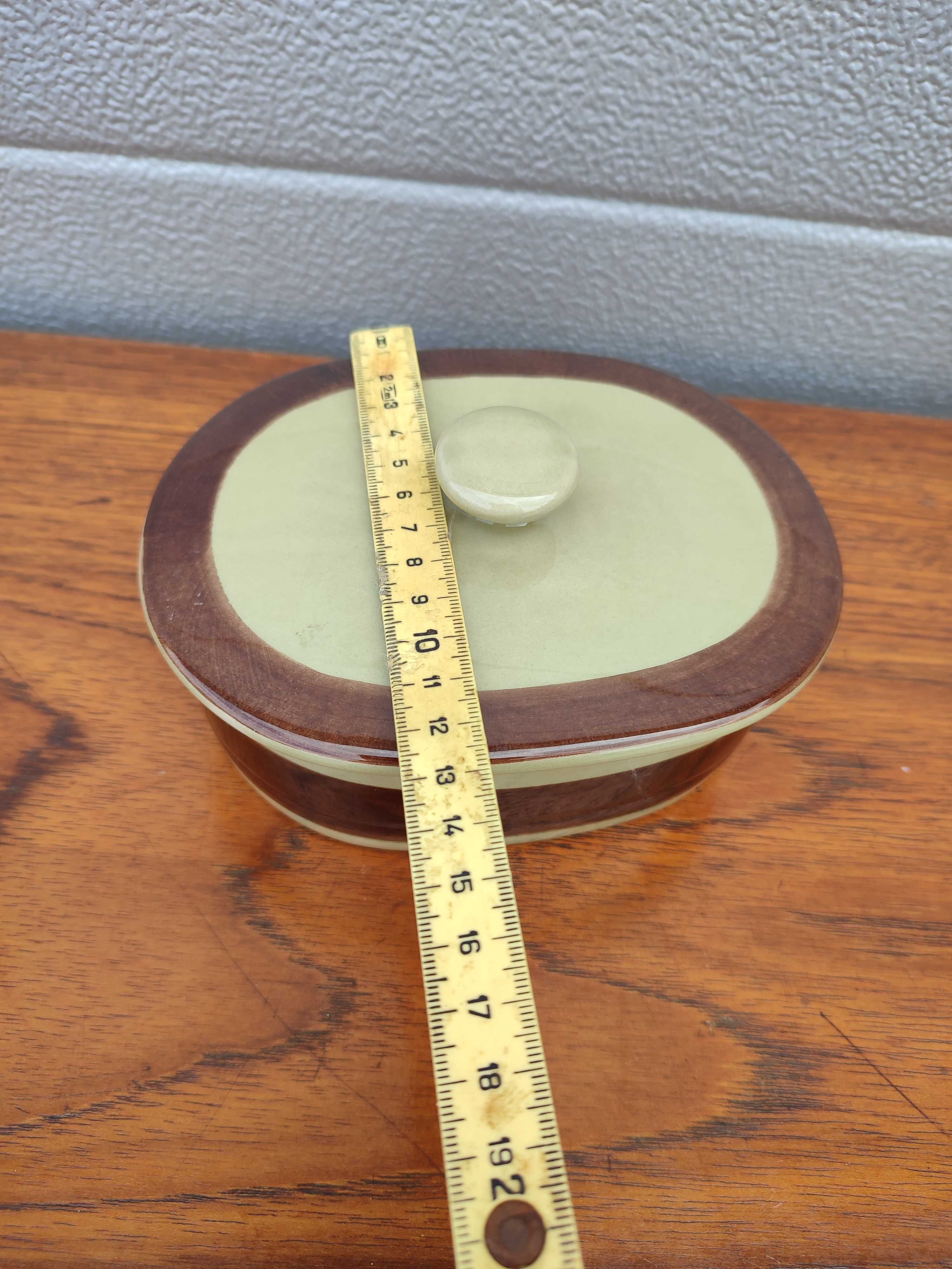 Porcelanowa Maselnica  Melitta - Ceracron - vintage - design - R