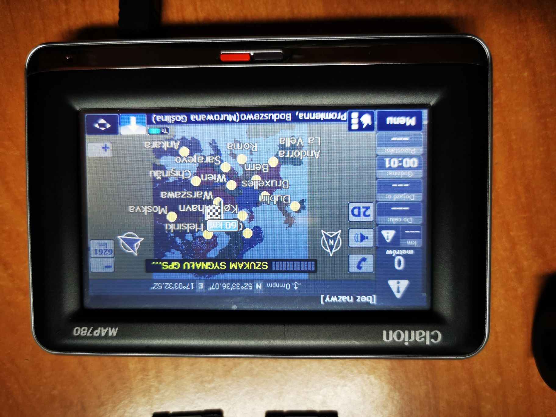 Nawigacja Clarion Sprawna GPS multimedia