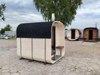 Sauna ogrodowa dostępna
