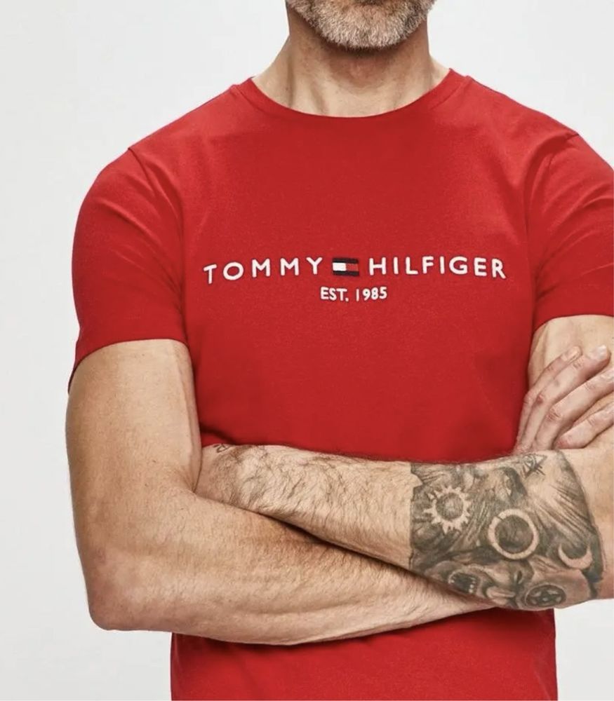 Футболки мужские Tommy Hilfiger свитшот худи сумка Томми Хилфигер
