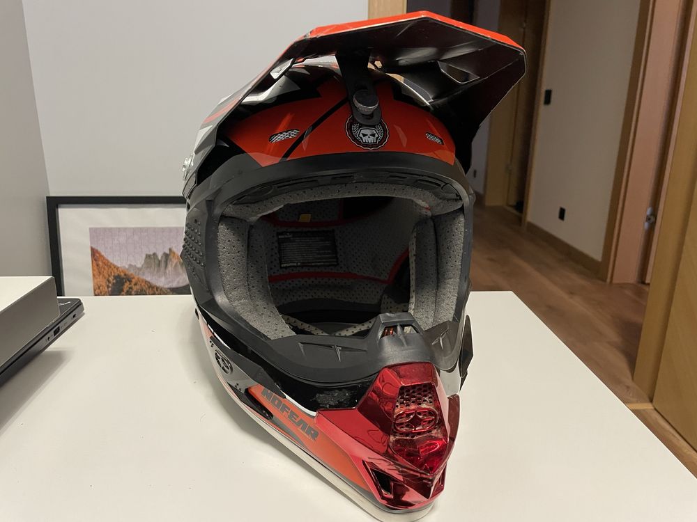 Kask no fear rozmiar L na cross enduro