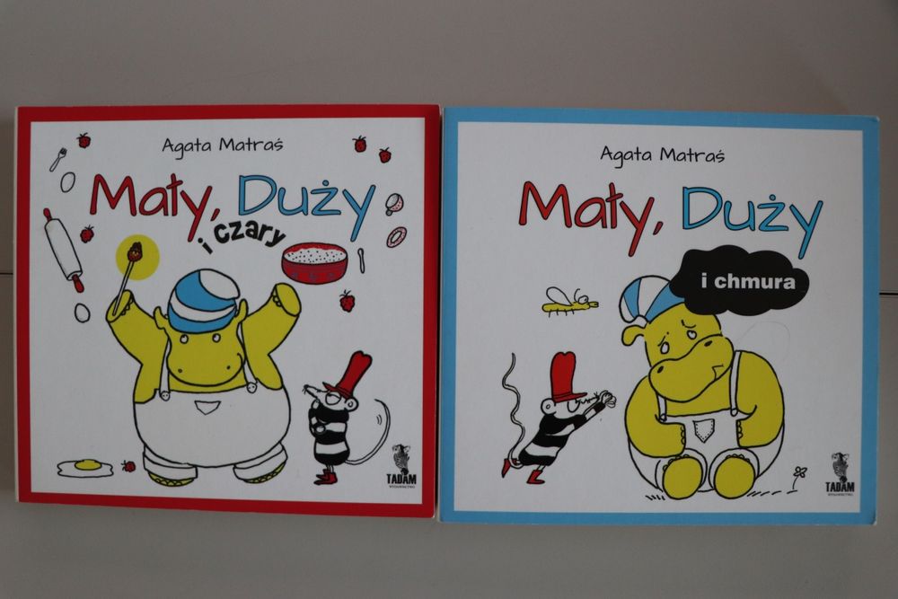 Komiksy dla dzieci Mały, Duży i Czary / Mały, Duży i Chmura