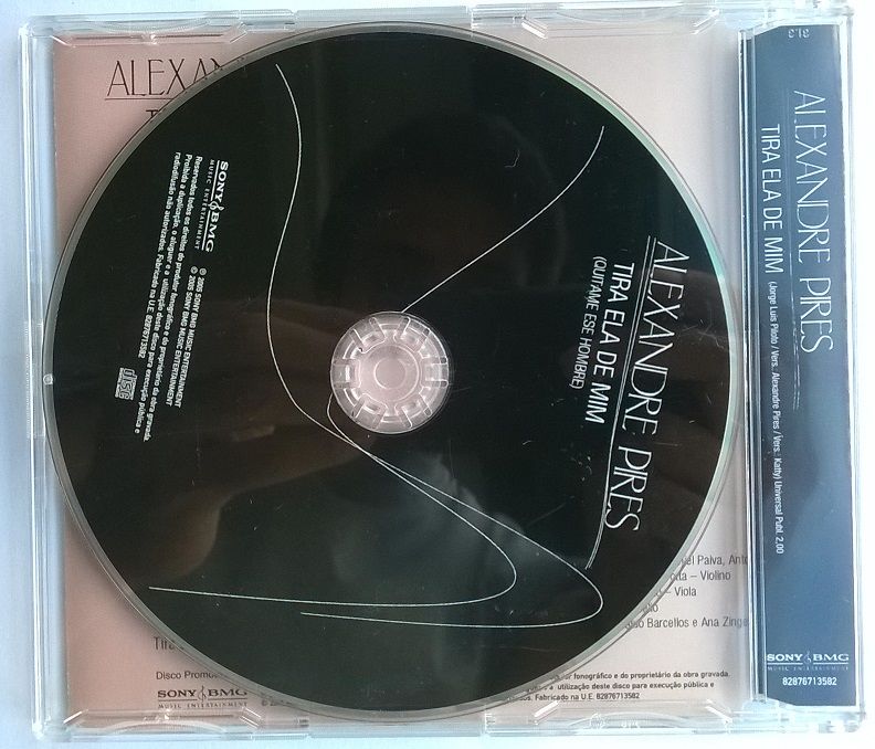 CD Alexandre Pires - Tira Ela de Mim (Single)